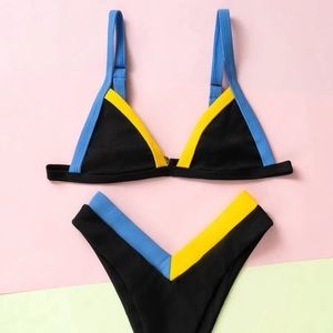 Colorblock Bikini